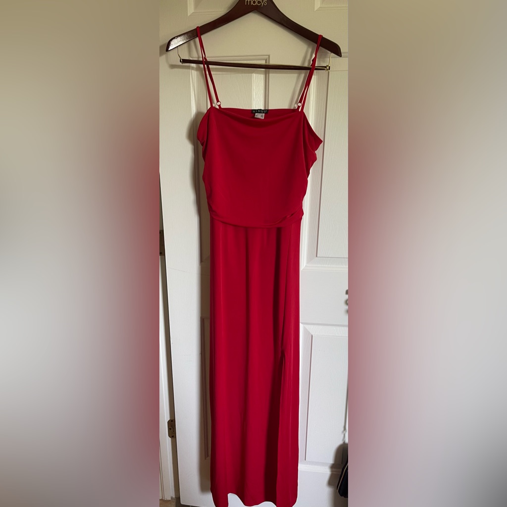 Open Back Maxi Dress Size L